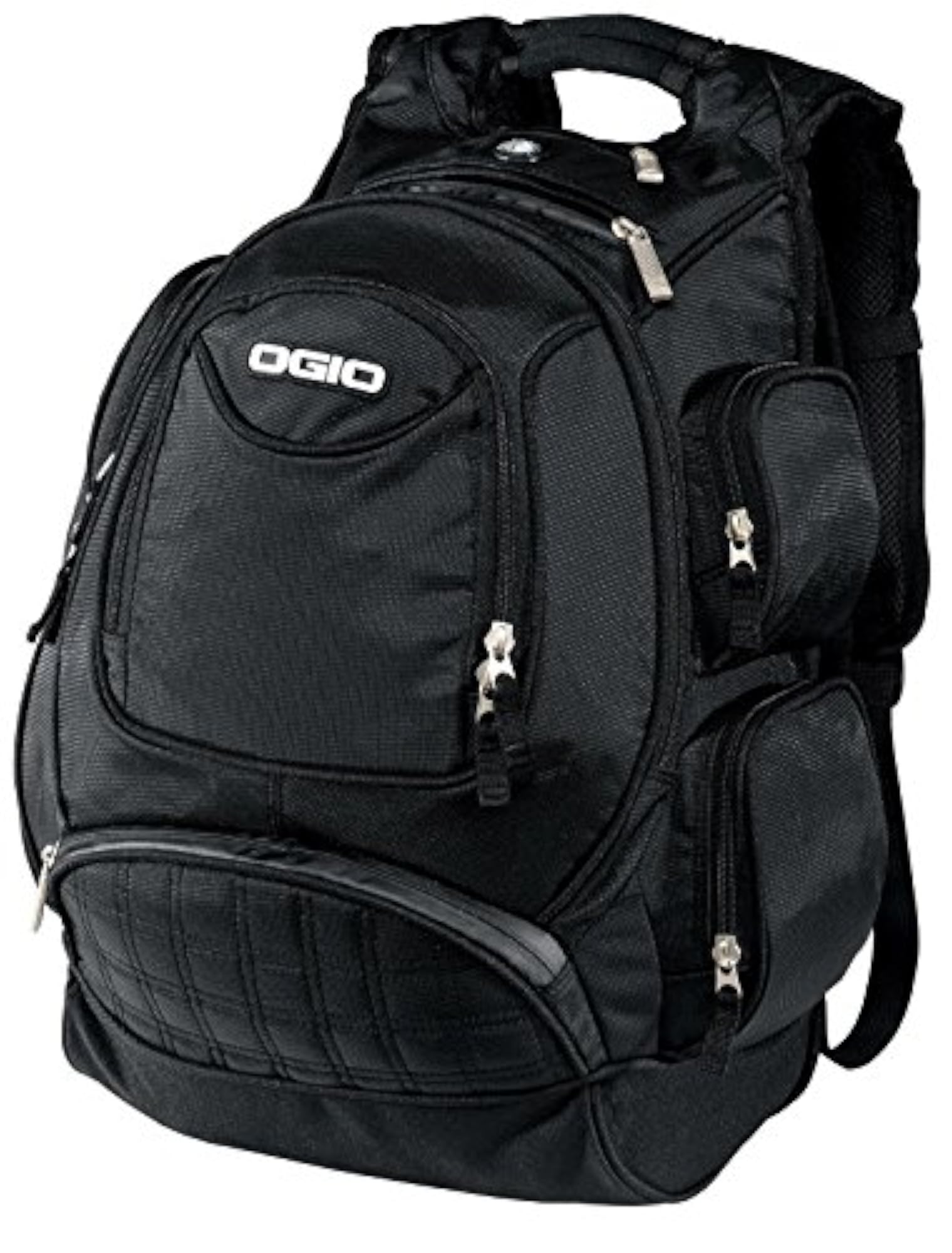 Metro Street Computer Laptop Backpack, Black